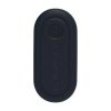 Dual Vibrating Remote Rotating Beads Silicone Prostate Stimulator with Cock and Ball Ring - Black